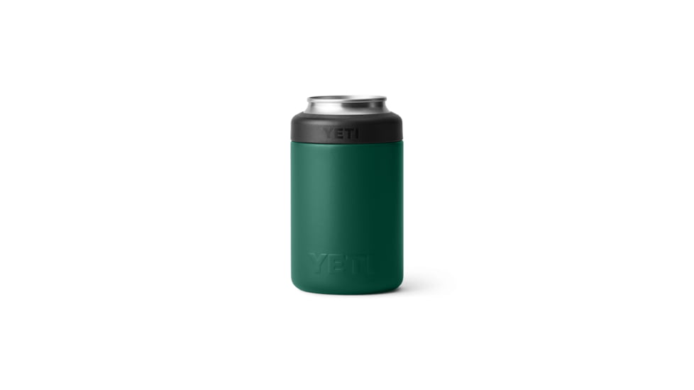 Yeti Rambler 12 oz Colster 2.0 Can Cooler, Black Forest Green, 21071505854