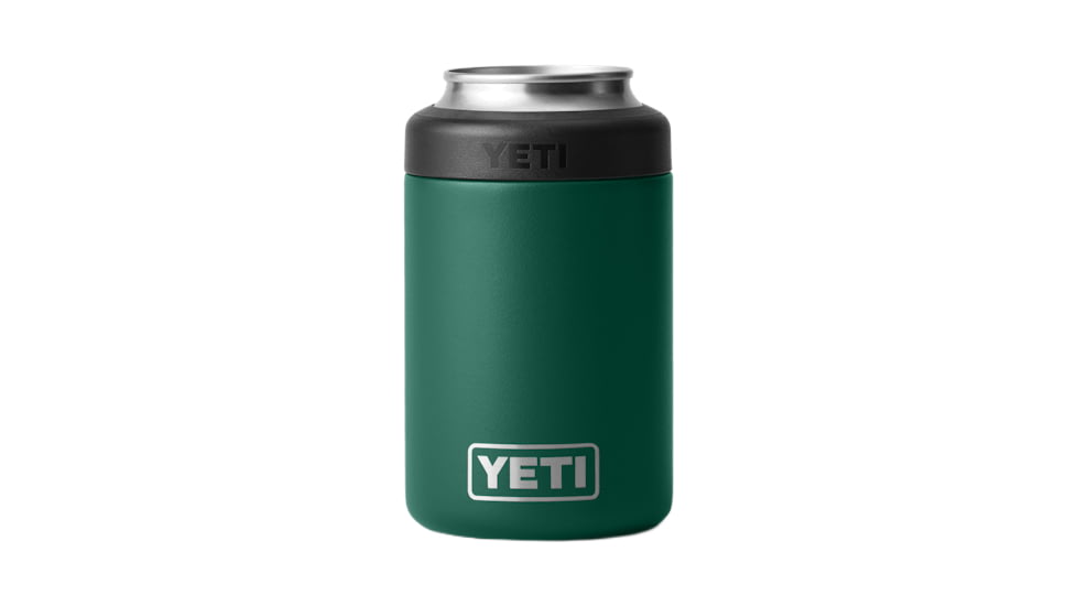 Yeti Rambler 12 oz Colster 2.0 Can Cooler, Black Forest Green, 21071505854