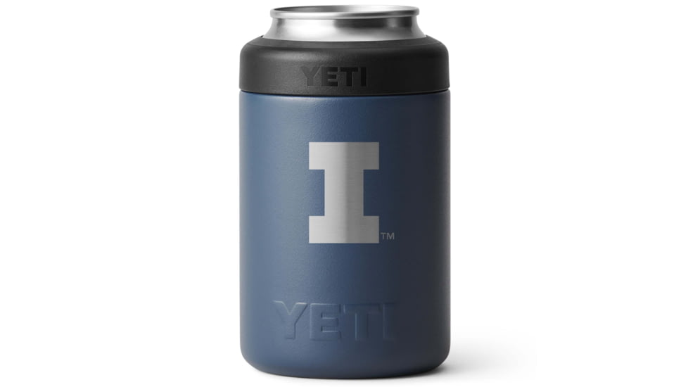 Yeti Rambler 12 oz Colster Can Cooler - NCAA Illinois, Navy, 28100007412