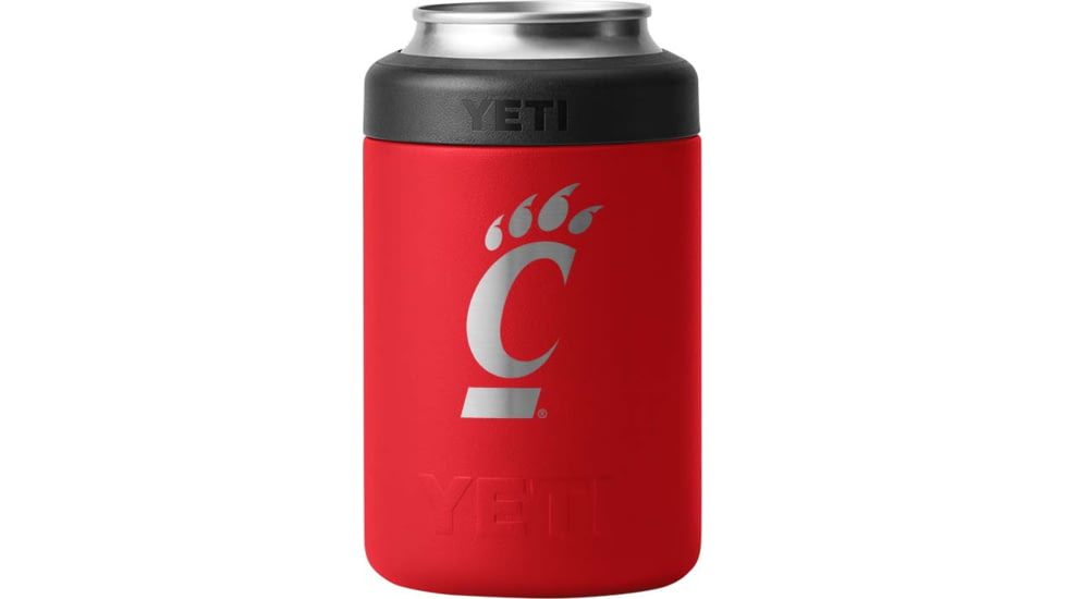 Yeti Rambler 12 oz Colster Can Cooler - NCAA Cincinnati, Rescue Red, 28100007411