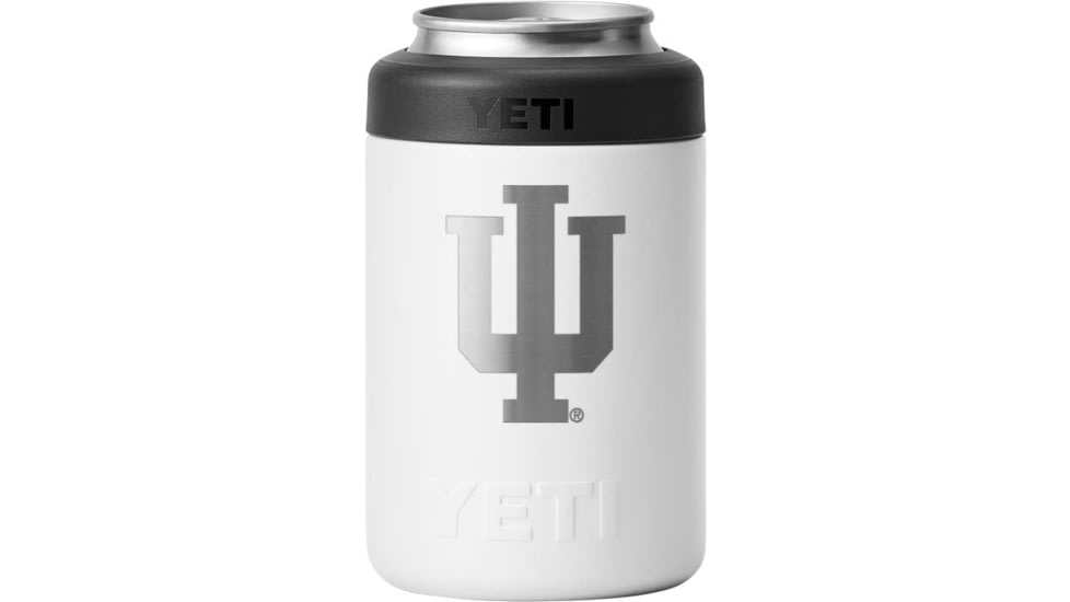 Yeti Rambler 12 oz Colster Can Cooler - NCAA Indiana, White, 28100007490