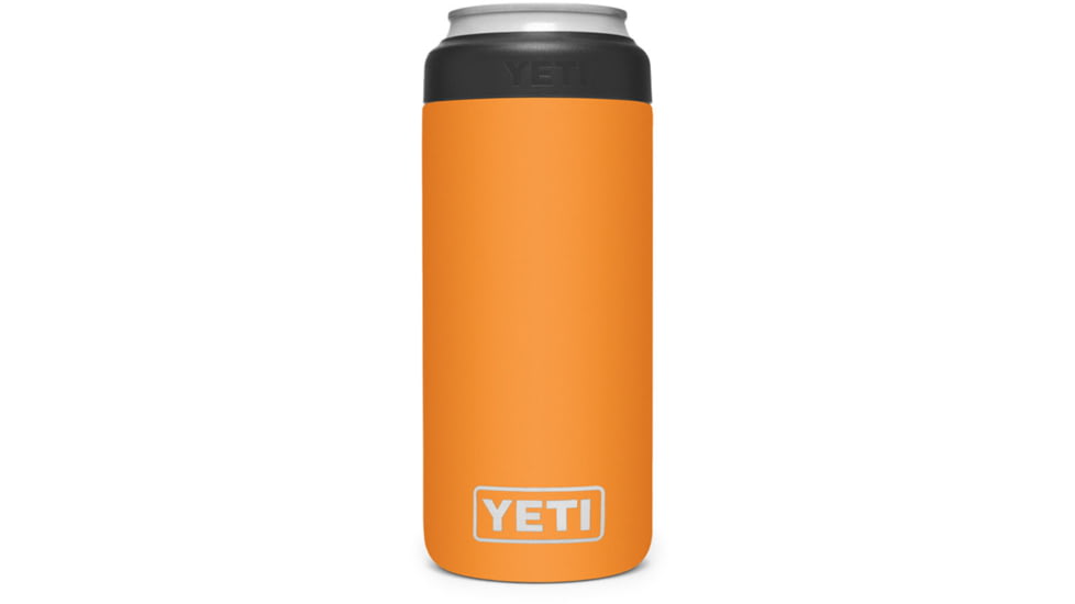 Yeti Rambler 12oz Colster Slim Can Insulator, King Crab Orange, 21071500485