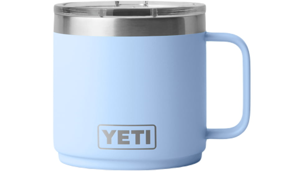 Yeti Rambler 14 oz Mug 2.0 with MagSlider Lid, Big Sky Blue, 14 oz, 21071504635