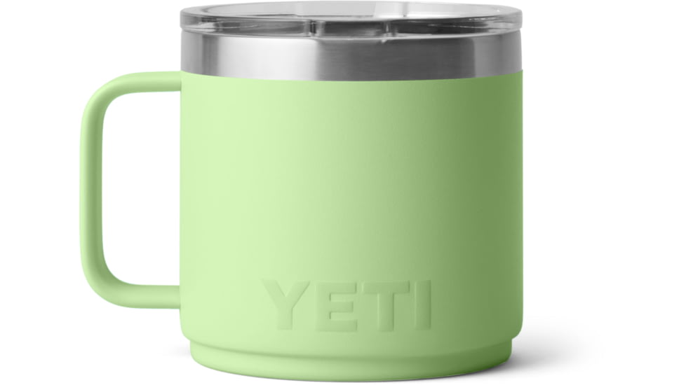 Yeti Rambler 14 oz Mug 2.0 with MagSlider Lid, Key Lime, 21071503418
