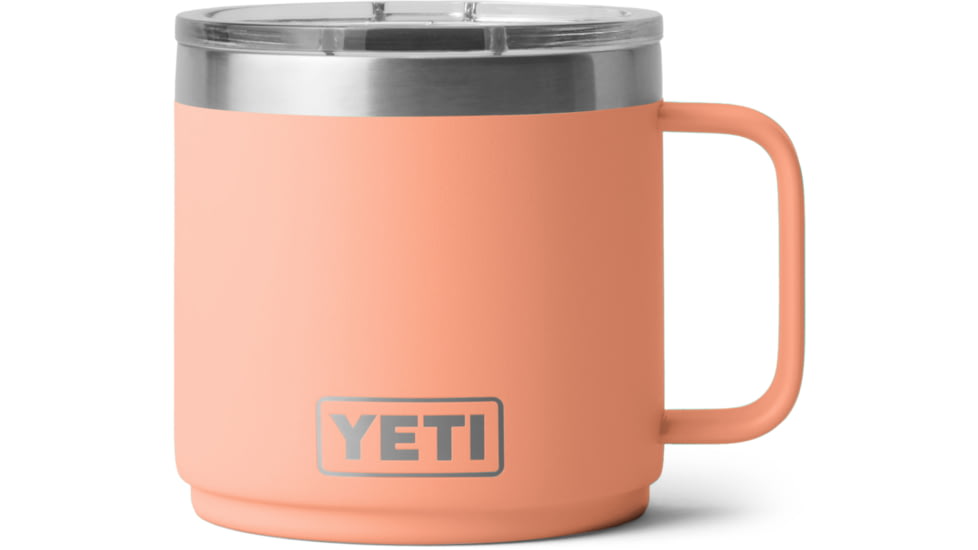Yeti Rambler 14 oz Mug, Lowcountry Peach, 21071505454