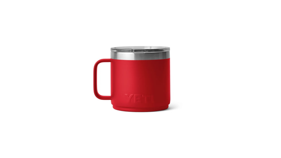Yeti Rambler 14 oz Mug with MagSlider Lid, Rescue Red, 21071501386