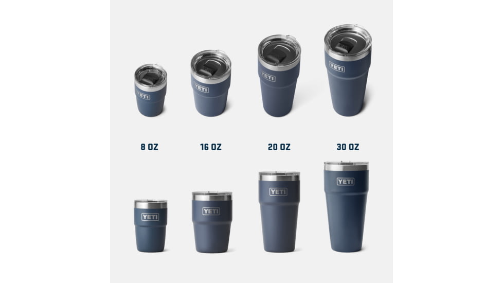 Yeti Rambler 20 oz Stackable Cup w/Magslider Lid, Firefly Yellow, 20 oz, 21071504711