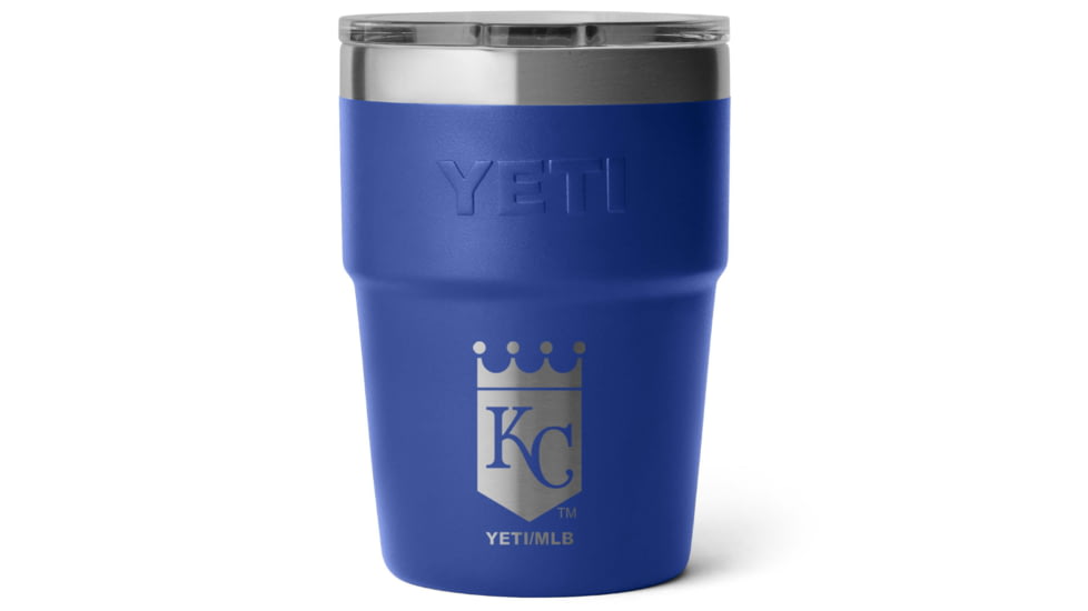 Yeti Rambler 16 oz Stackable Cup w/Magslider Lid, Blue/MLB Royals, 28100006584
