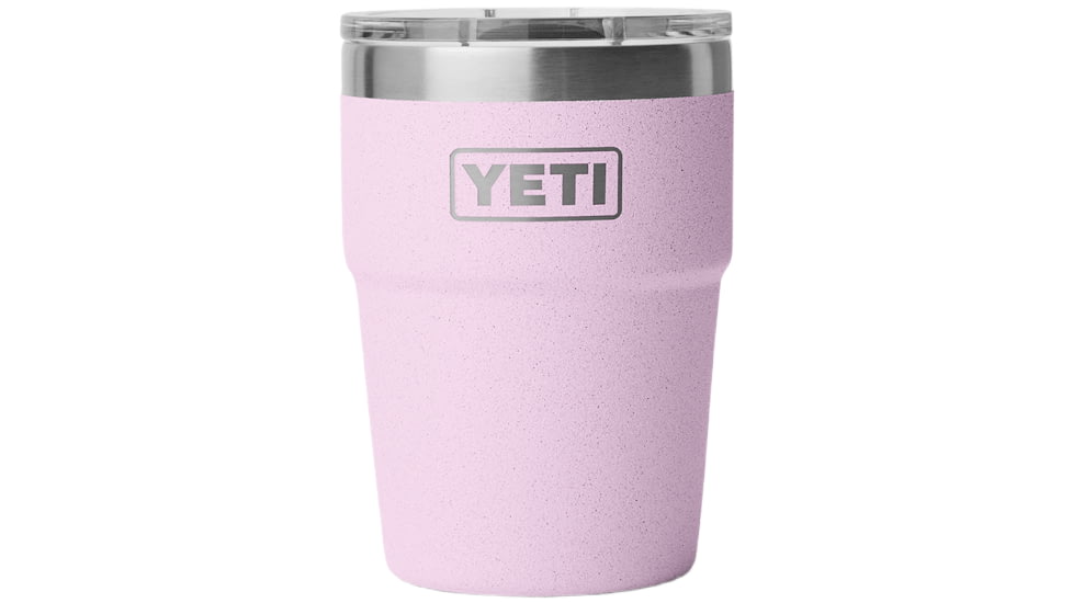 Yeti Rambler 16 oz Stackable Cup w/Magslider Lid, Cherry Blossom, 21071505897