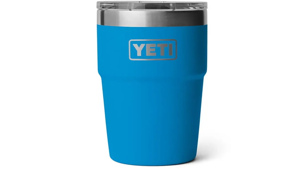 Yeti Rambler 16 oz Stackable Pint w/Magslider Lid, Big Wave Blue, 16 oz, 21071502854