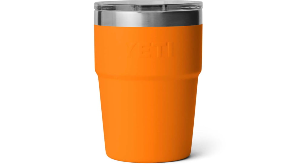 Yeti Rambler 16 oz Stackable Pint w/Magslider Lid, King Crab Orange, 21071502853