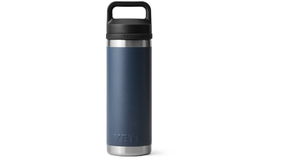 Yeti Rambler 18 oz Bottle Chug, Navy/Rescue Red/White, 18 oz, 21071505902