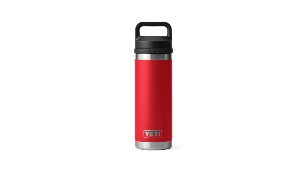 Yeti Rambler 18 oz Bottle Chug, Rescue Red, 21071504044