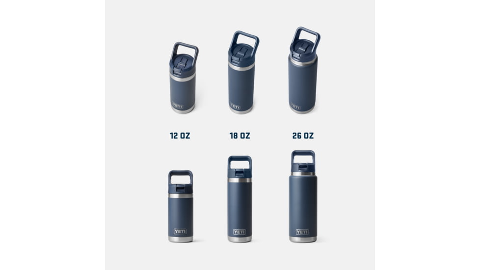 Yeti Rambler 26 oz C Straw Bottle, Firefly Yellow, 26 oz, 21071504718