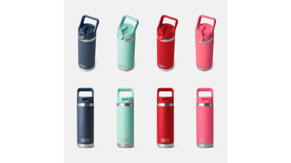 Yeti Rambler 18 oz C Straw Bottle, Firefly Yellow, 18 oz, 21071504709