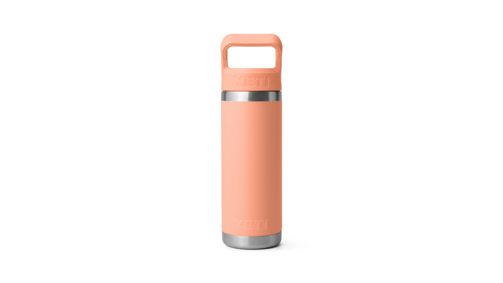 Yeti Rambler 18 oz C Straw Bottle, Lowcountry Peach, 21071505456