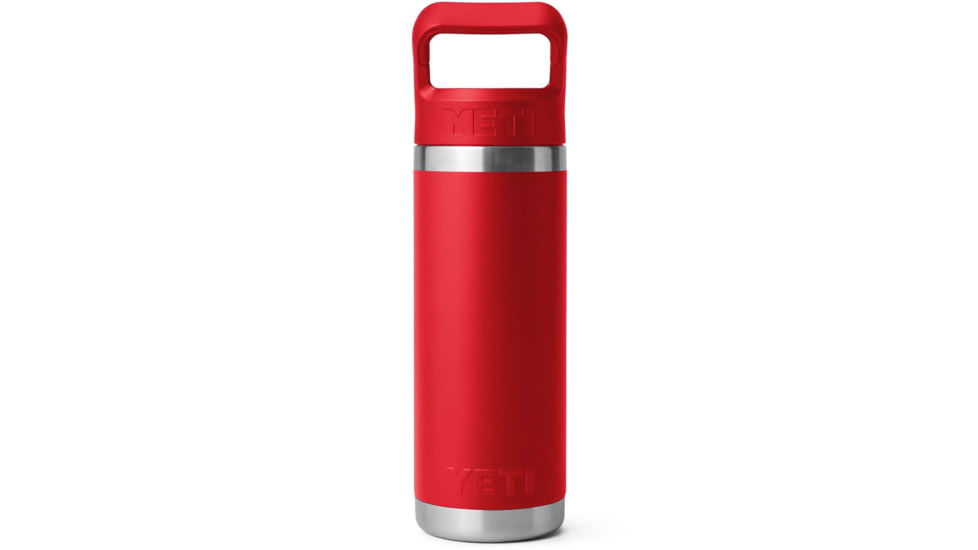 Yeti Rambler 18 oz C Straw Bottle, Rescue Red, 21071502326