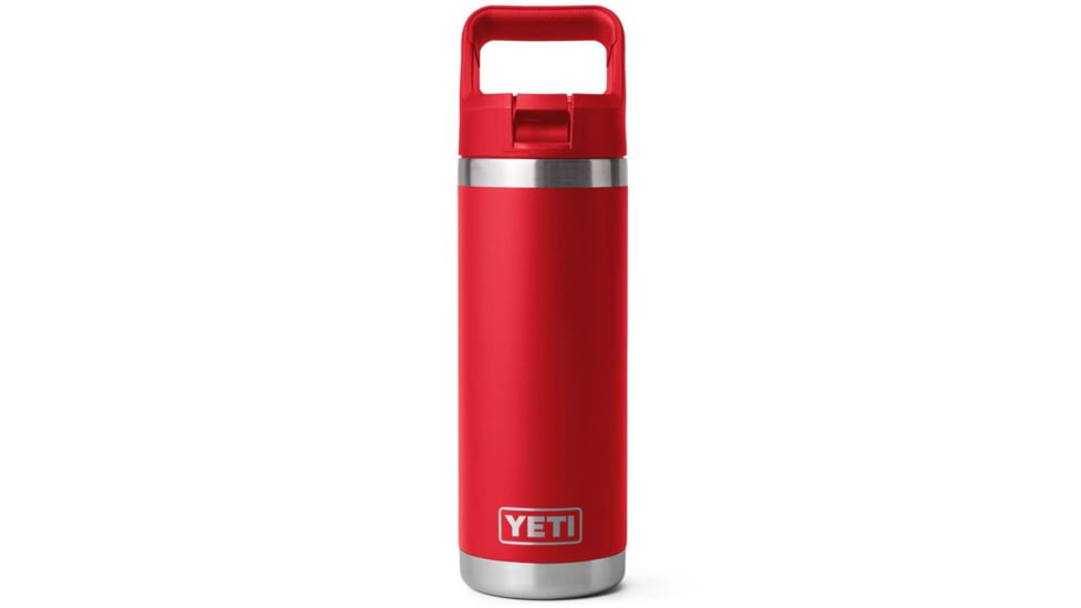 Yeti Rambler 18 oz C Straw Bottle, Rescue Red, 21071502326