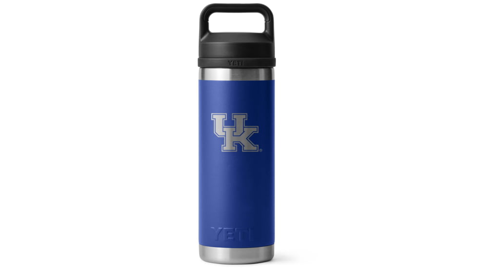 Yeti Rambler 18 oz Water Bottle w/Chug Cap, Blue/NCAA Kentucky, 28100006757