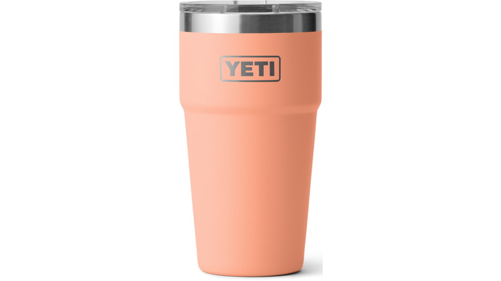 Yeti Rambler 20 oz Stackable Cup w/Magslider Lid, Lowcountry Peach, 21071505464
