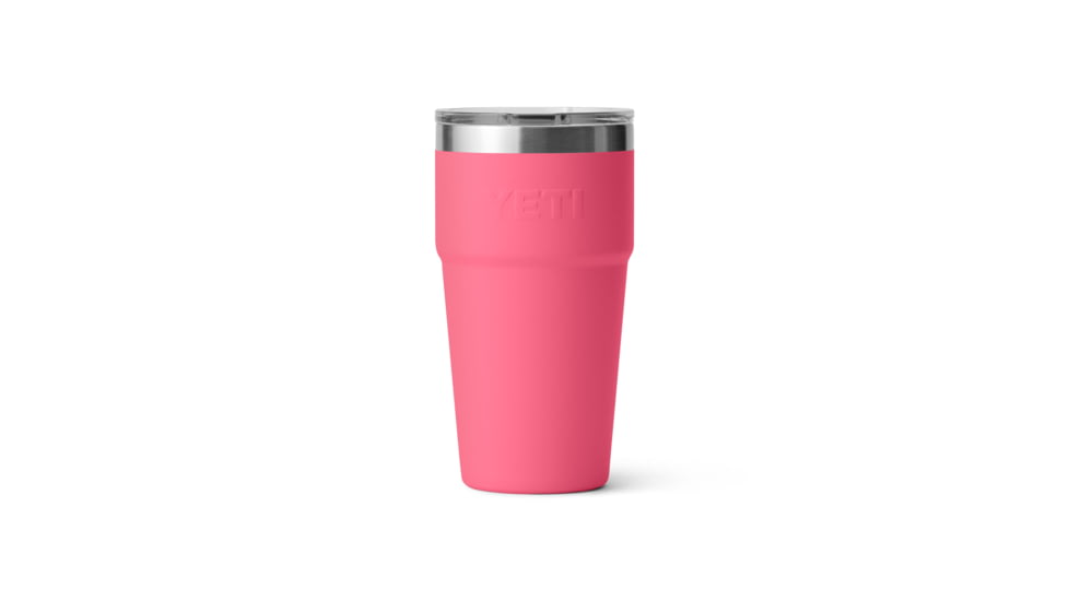 Yeti Rambler 20 oz Stackable Pint w/Magslider Lid, Tropical Pink, 20 oz, 21071503910
