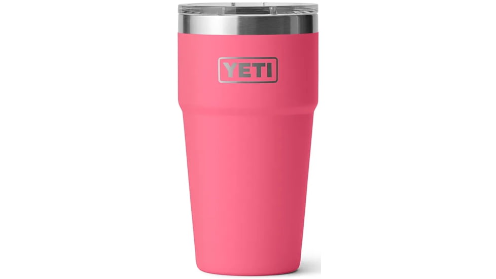 Yeti Rambler 20 oz Stackable Pint w/Magslider Lid, Tropical Pink, 20 oz, 21071503910