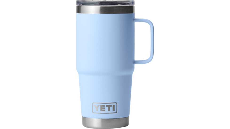Yeti Rambler 20 oz Travel Mug, Big Sky Blue, 20 oz, 21071504643