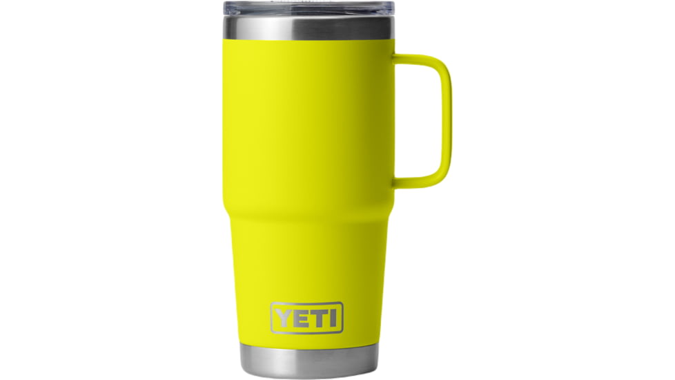 Yeti Rambler 20 oz Travel Mug, Firefly Yellow, 20 oz, 21071504712