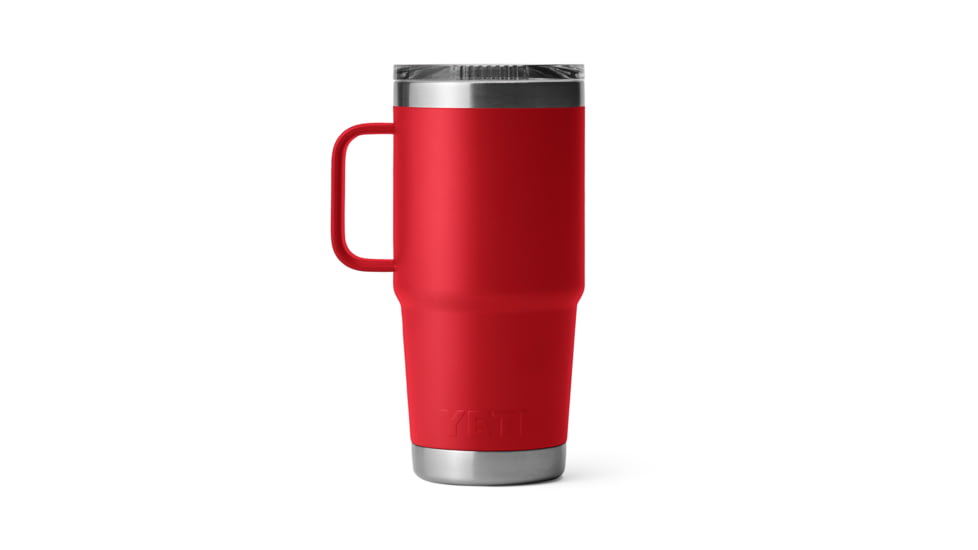 Yeti Rambler 20 oz Travel Mug, Rescue Red, 21071503878