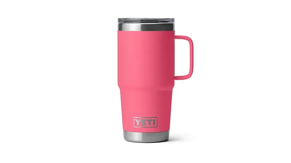 Yeti Rambler 20 oz Travel Mug, Tropical Pink, 20 oz, 21071503012