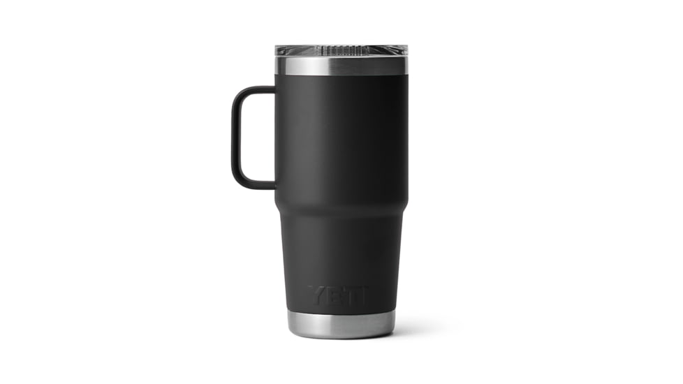 Yeti Rambler 20 oz Travel Mug w/Stronghold Lid, Black, 21071506225