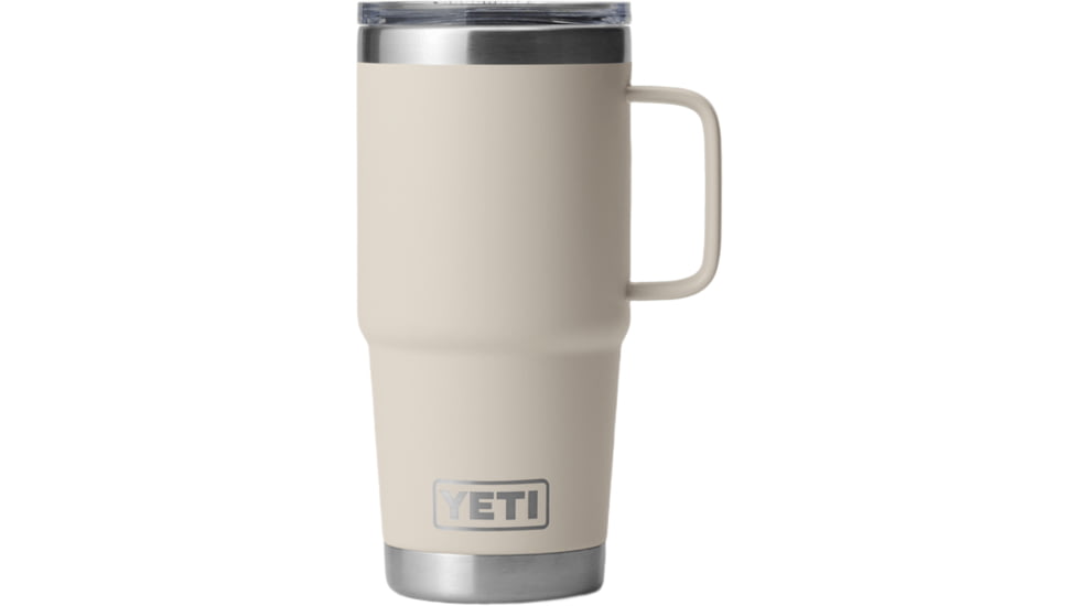 Yeti Rambler 20 oz Travel Mug w/Stronghold Lid, Cape Taupe, 21071506283