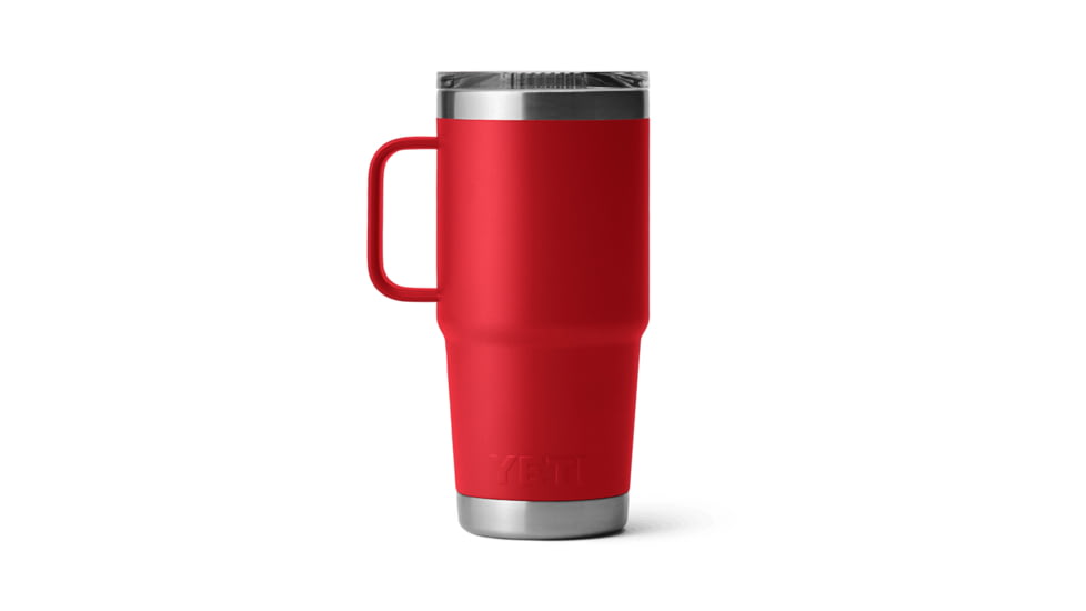 Yeti Rambler 20 oz Travel Mug w/Stronghold Lid, Rescue Red, 21071506224