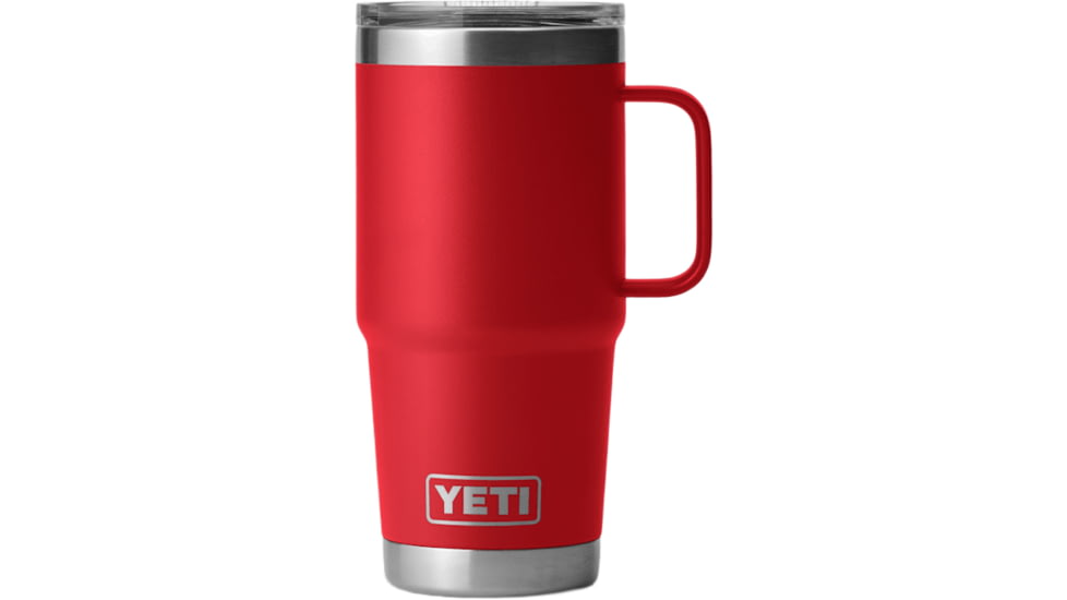 Yeti Rambler 20 oz Travel Mug w/Stronghold Lid, Rescue Red, 21071506224
