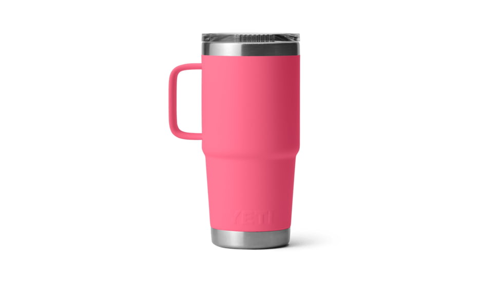 Yeti Rambler 20 oz Travel Mug w/Stronghold Lid, Tropical Pink, 21071506222