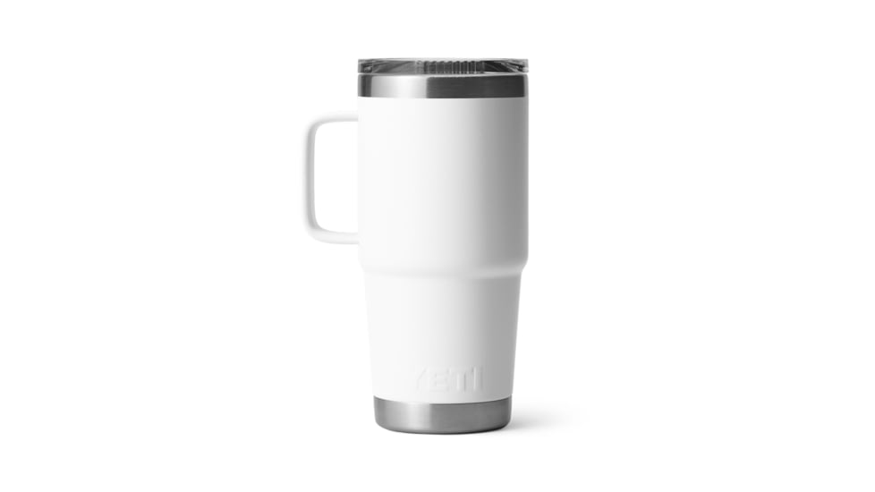 Yeti Rambler 20 oz Travel Mug w/Stronghold Lid, White, 21071506226