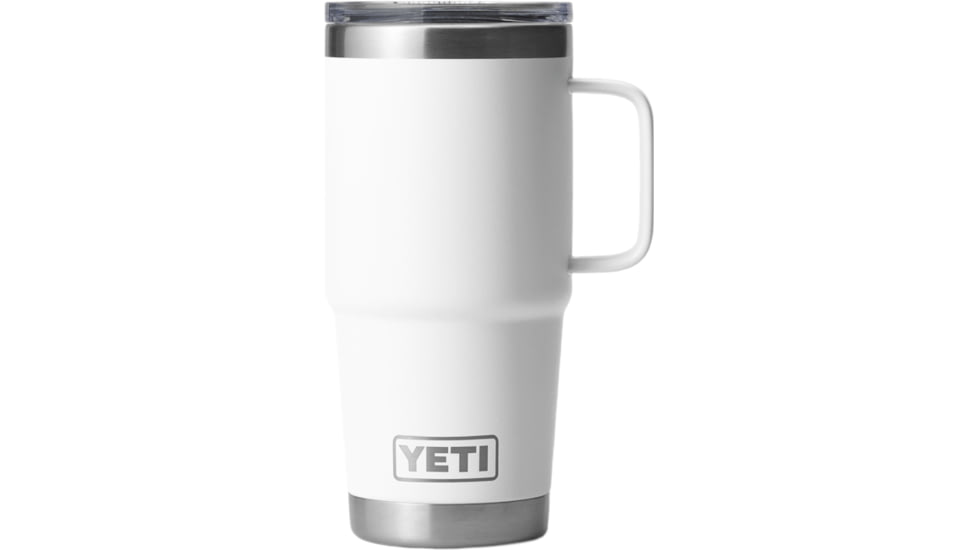 Yeti Rambler 20 oz Travel Mug w/Stronghold Lid, White, 21071506226