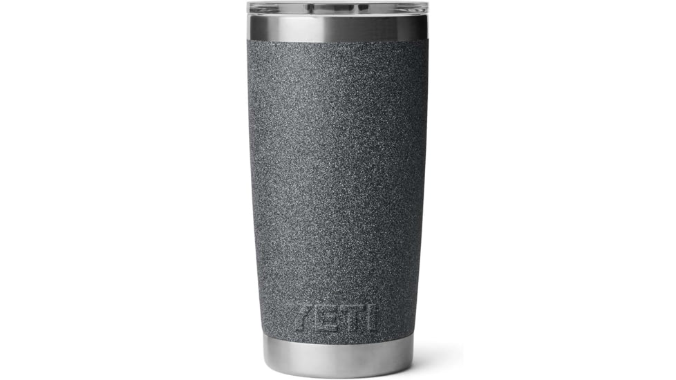 Yeti Rambler 20 oz Tumbler w/Magslider Lid, Black Stone, 21071507593