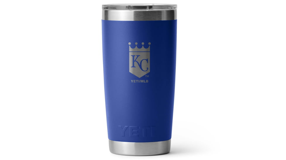 Yeti Rambler 20 oz Water Bottle w/Magslider Lid, Blue/MLB Royals, 28100006966