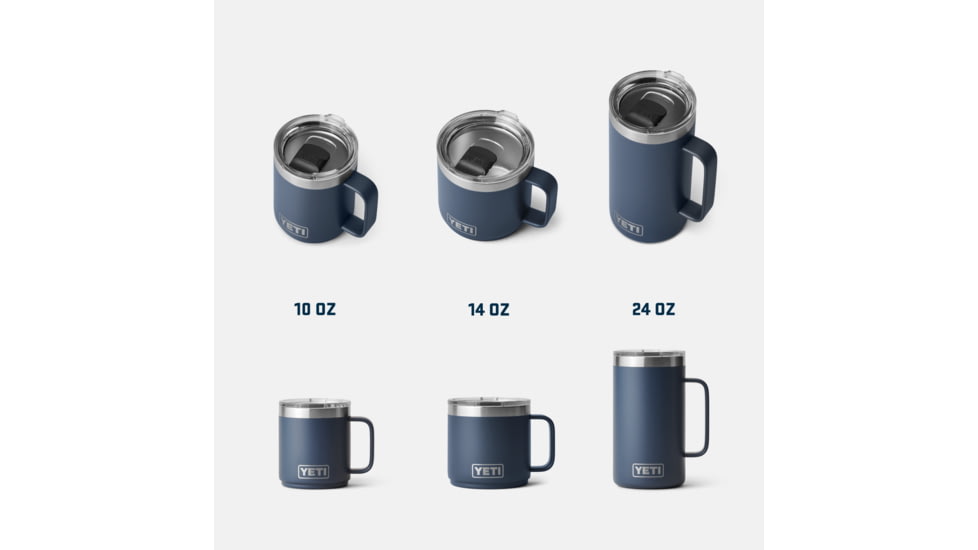 Yeti Rambler 24 oz Mug with MagSlider Lid, Navy, 21071502270