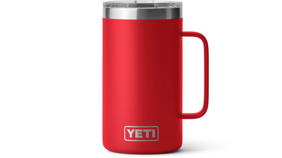Yeti Rambler 24 oz Mug with MagSlider Lid, Rescue Red, 21071504371
