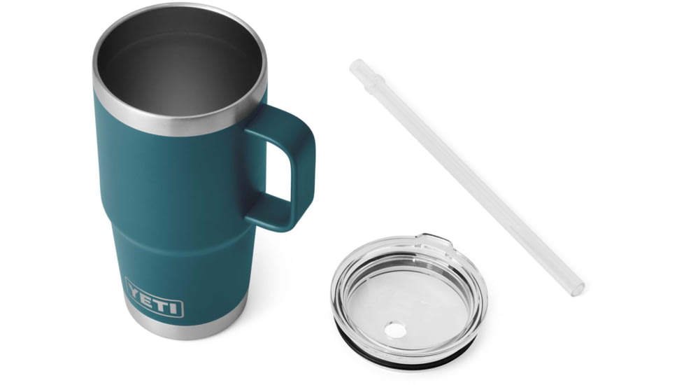 Yeti Rambler 25 oz Straw Mug, Agave Teal, 21071502568