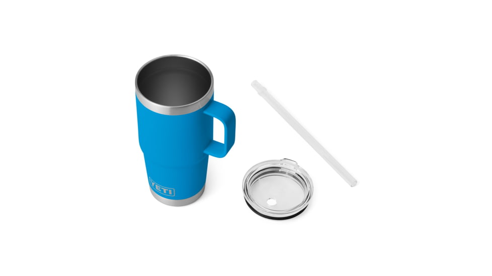 Yeti Rambler 25 oz Straw Mug, Big Wave Blue, 25 oz, 21071502678