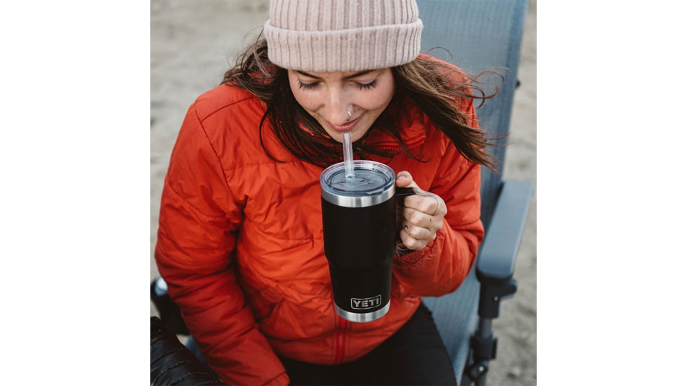 Yeti Rambler 25 oz Straw Mug, Power Pink, 25 oz, 21071502073