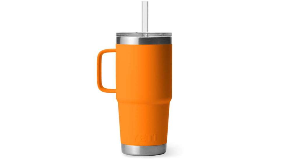 Yeti Rambler 25 oz Straw Mug, King Crab Orange, 21071501809