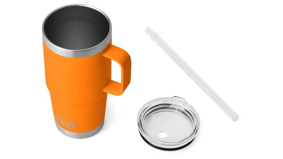 Yeti Rambler 25 oz Straw Mug, King Crab Orange, 21071501809