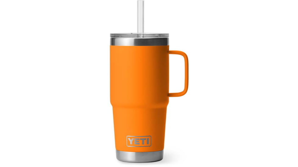 Yeti Rambler 25 oz Straw Mug, King Crab Orange, 21071501809