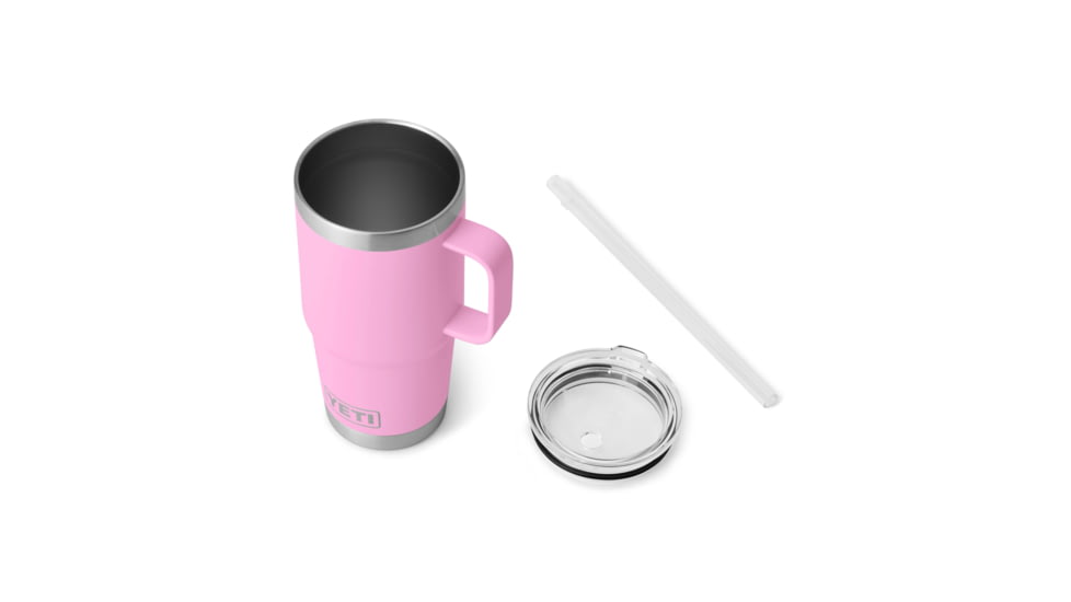 Yeti Rambler 25 oz Straw Mug, Power Pink, 25 oz, 21071502073