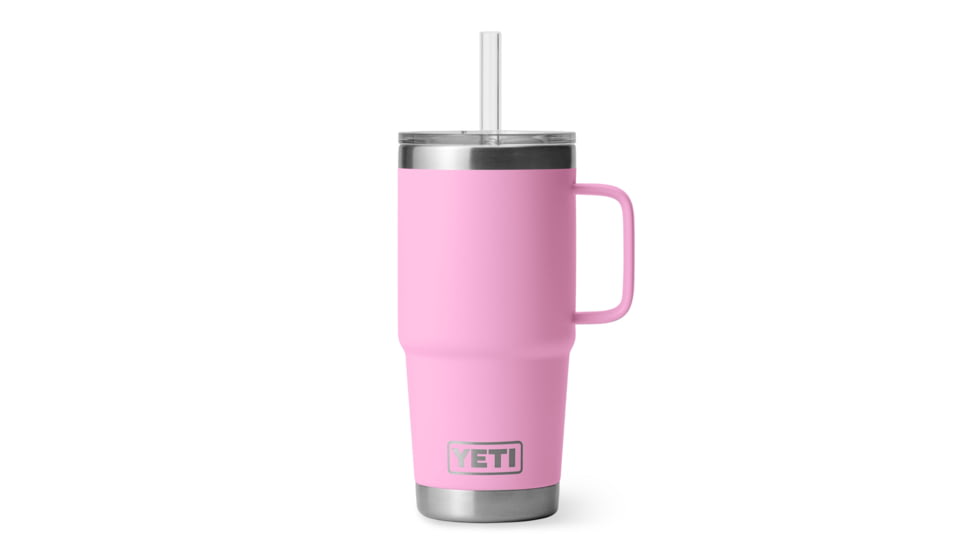 Yeti Rambler 25 oz Straw Mug, Power Pink, 25 oz, 21071502073