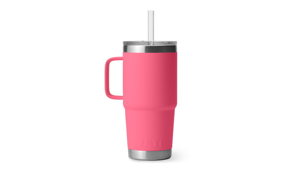 Yeti Rambler 25 oz Straw Mug, Tropical Pink, 25 oz, 21071503009